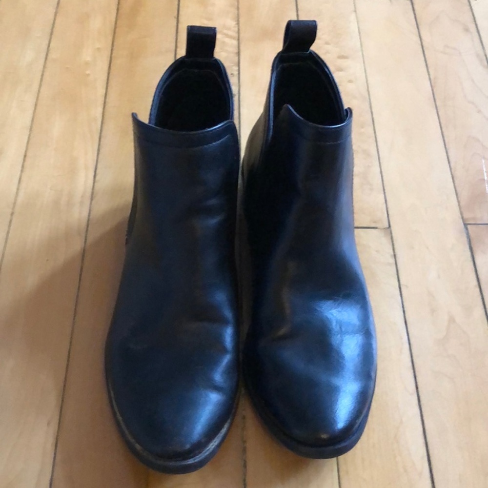 Black Target Merona Booties Size 8